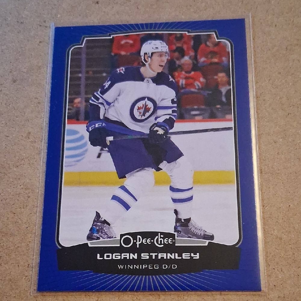 O-Pee-Chee Logan Stanley Hockey Card